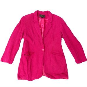 Express Bright Pink Blazer
